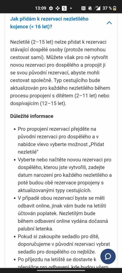 Cestování s dětmi | Jak pripsat prarodicum deti k letence