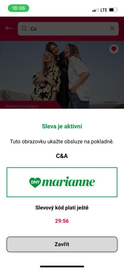Dobré skutky | Prosba o slevovy kupon Marianne