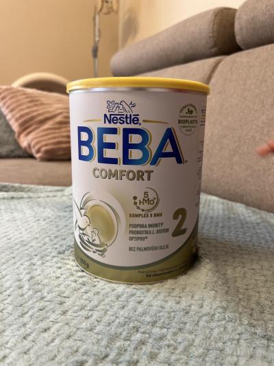 Recenze z kampaně Otestováno: Jak hodnotíte pokračovací mléko BEBA COMFORT 2?