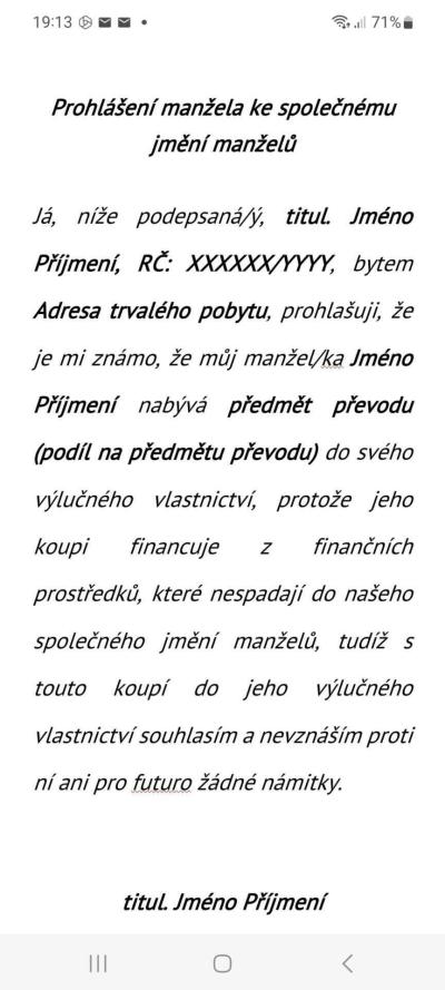 Domácnost | Společné jmnění manželů