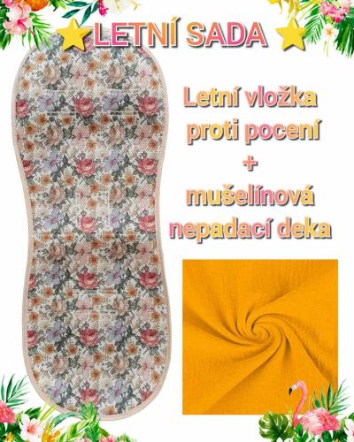 LETNÍ PODLOŽKY DO KOČÁRKU PROTI POCENÍ