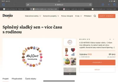 Dobré skutky | Projekt na Donio