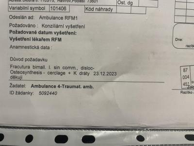 Úrazy a pády | Pooperační průběh zlomeniny kotníku