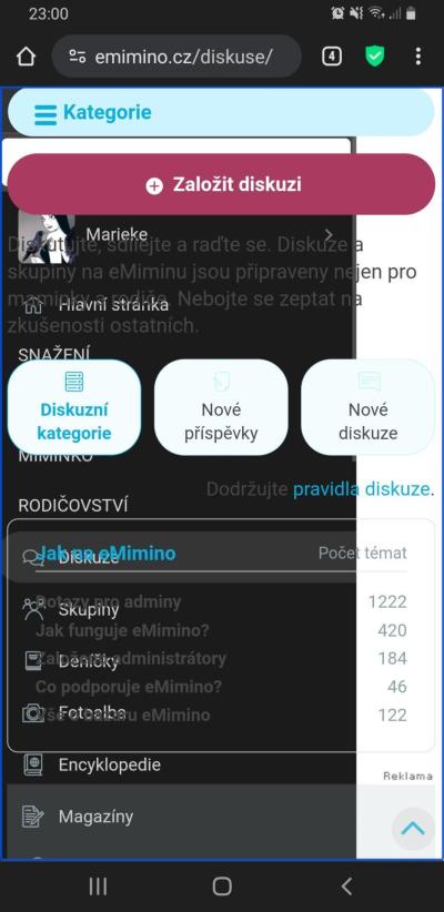 Dotazy pro adminy | Chyba v Matrixu /e-miminu/