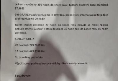 Sociální dávky, PPM, rodičovský příspěvek | Krácení dovolené při nemocenské