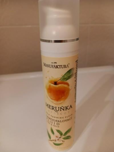 Recenze z kampaně Otestováno: Jak hodnotíte samoopalovací fluid Meruňka od Manufaktury?