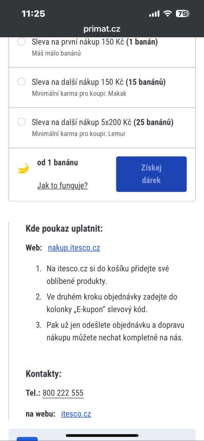 Dobré skutky | Primát.cz nedaroval by někdo banány?