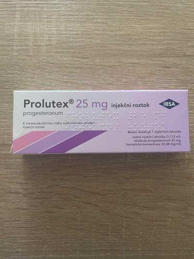 Centra asistované reprodukce | Injekce Prolutex