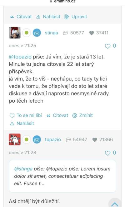 Dotazy pro adminy | Chyba v Matrixu /e-miminu/