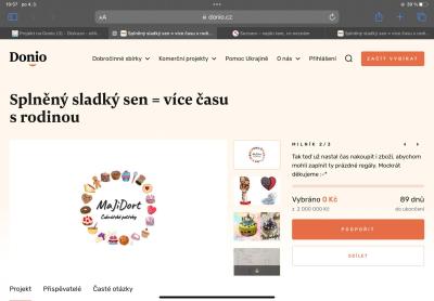 Dobré skutky | Projekt na Donio