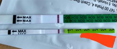 Testování a těhotenský test | Dvě čárky nebo špatně vidím?