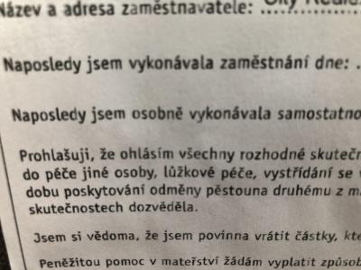 Sociální dávky, PPM, rodičovský příspěvek | Zadost o md