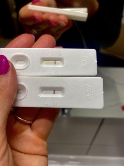 Testování a těhotenský test | Pozitivní pepino test v limitu