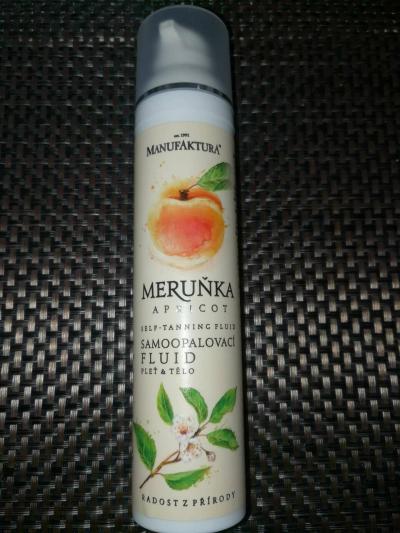 Recenze z kampaně Otestováno: Jak hodnotíte samoopalovací fluid Meruňka od Manufaktury?