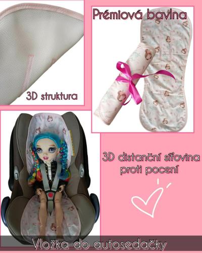 Vložka proti pocení do autosedačky