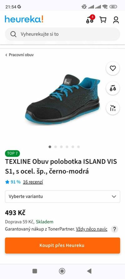 Nakupujeme - obchody, reklamace | Pracovní boty