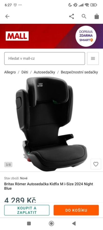 Autosedačky | Pidi auto a tři děti