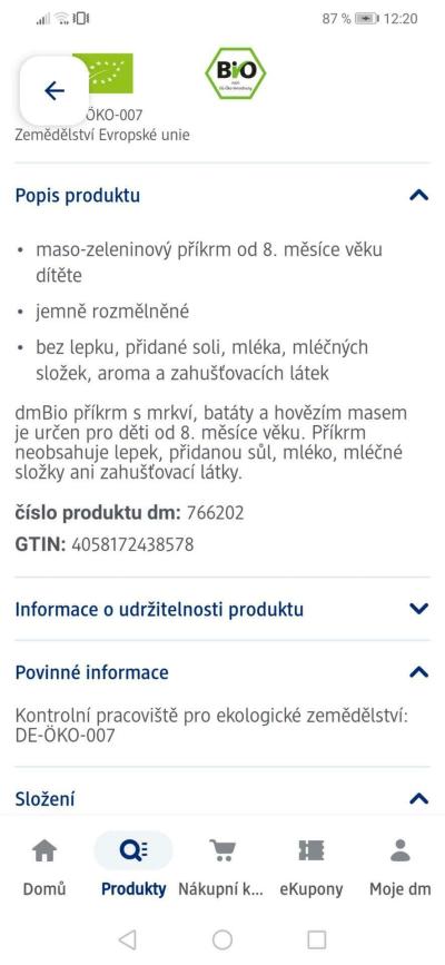 Začínáme s příkrmy | Masové příkrmy plné škrobu? Hipp, dm, Rossman, všechno stejné