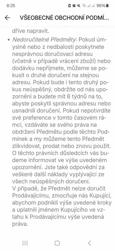 Nakupujeme - obchody, reklamace | Vinted - nákup přes tlačítko