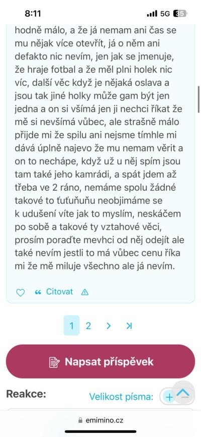 Manželství a partnerství | Mám sním ještě být?