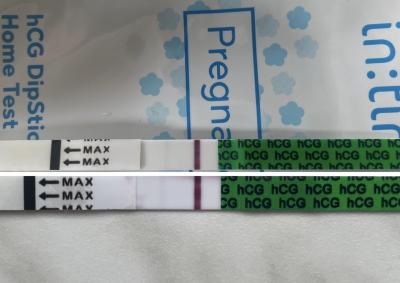 Testování a těhotenský test | Test in time. Zkušenost? Vidíte něco?