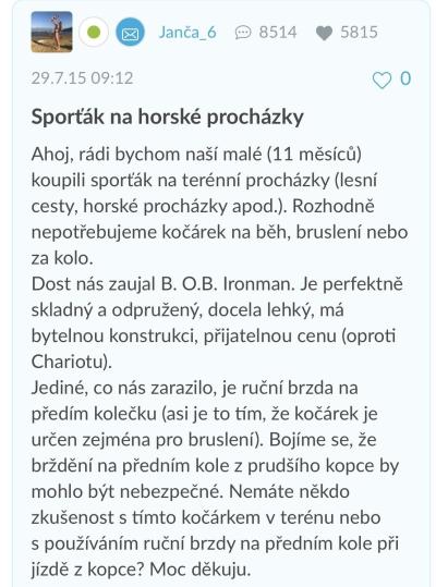 Pro pobavení | Váš úplně první příspěvek na eMiminu ????