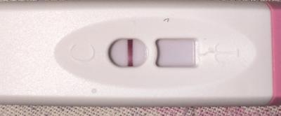 Testování a těhotenský test | Duch na testu par dni po ms