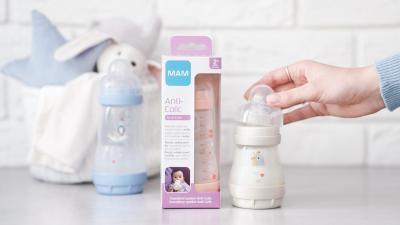 Aby bříško nebolelo! Otestujte s námi lahev Anti-Colic od MAM