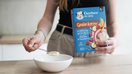 Snadná příprava, skvělá chuť: Jak hodnotíme obilné kaše GERBER Grain&Grow?
