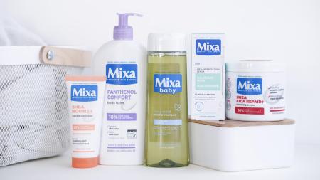 Zvolte si laskavou péči o pokožku. Vyhrajte 5 balíčků kosmetiky Mixa