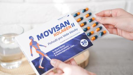 Pro zdraví kloubů jen jedna kapsle denně? Otestovaly jsme Movisan kolagen II