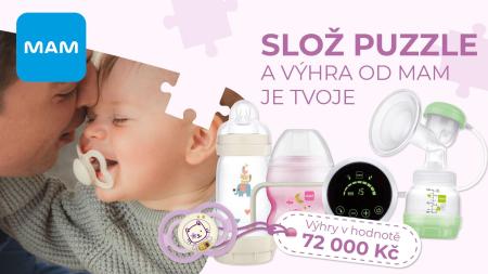 Pravidla soutěže: Slož puzzle a vyhraj ceny MAM