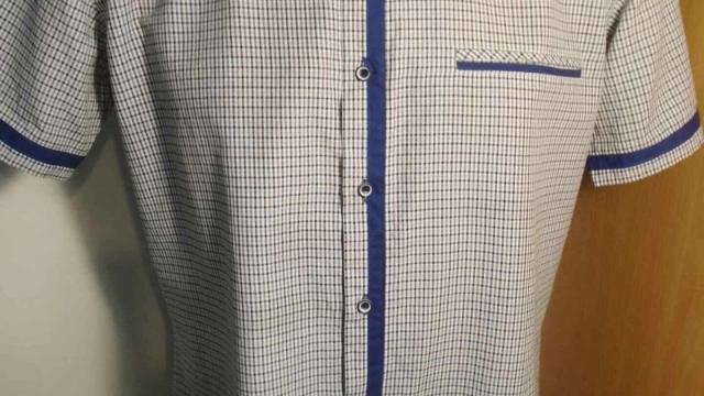 Pánská slim vzorovaná košile Gift Royal/S/2x52cm