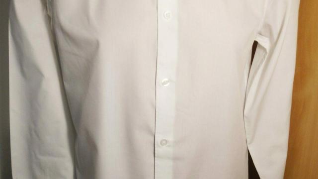 Pánská bílá formální košile F&F/S/2x51cm