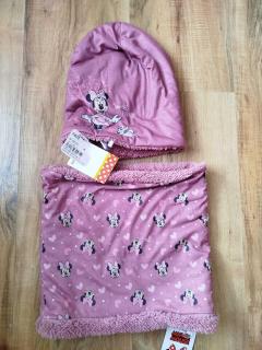 Čepice a nákrčník Minnie 52/54