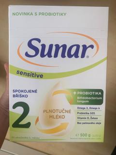 Sunar sensitive 2 spokojené bříško