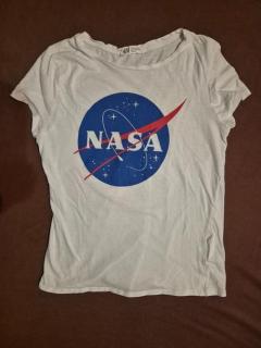 Dívčí tričko NASA H&M vel. 146/152