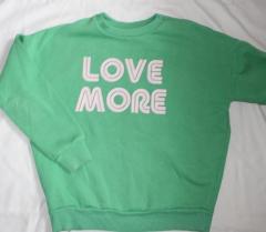 PO110. LOVE mikina pro teenagerku 10-11 let