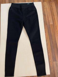 Nové černé džíny, jeggins, vel S, Denim by Tu