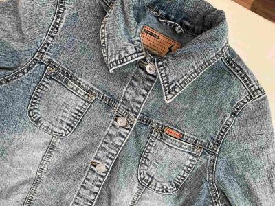 Džínová bunda, plísňová, vel S, Strom jeans