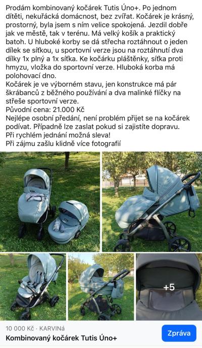 Výbavička různé | Názor na kočárek