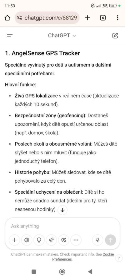 Cestování s dětmi | Sledovací zařízení