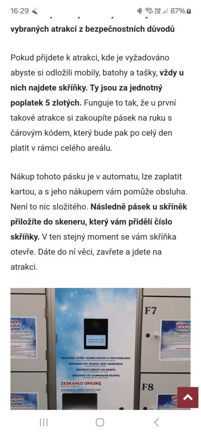 Cestování s dětmi | Energylandie - jak to tam funguje?