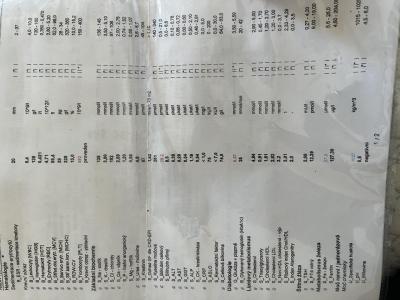 Zdravotní potíže dospělých | Krevní testy / motání hlavy