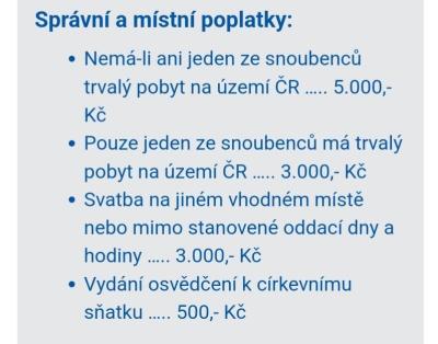 Dárky, oslavy a svatby | Kdy na úřad ohledně svatby