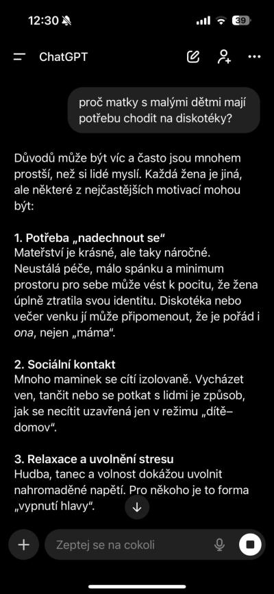 Manželství a partnerství | Matky chodíte někdy na party? Muž si mě představuje jen u plotny