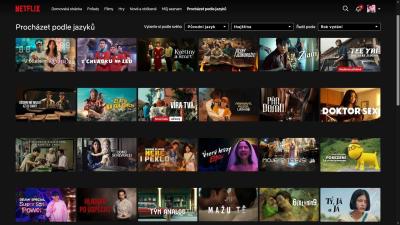 Filmy, seriály, muzika, knížky, hry | Netflix
