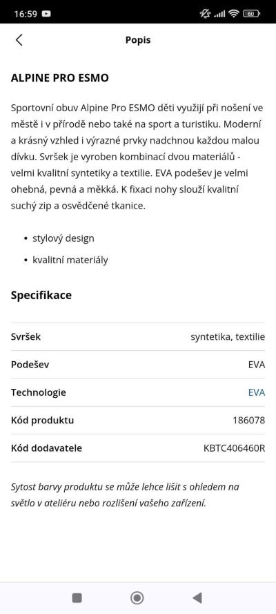 Botasky Alpine pro,vel.34