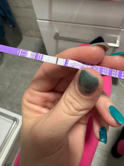 Testování a těhotenský test | Duch na těhotenském testu před menstruací