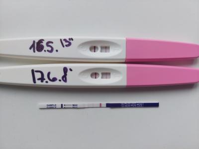 Testování a těhotenský test | Svetlejsi carka na tt jak vcera- zanik tehotenstvi?
